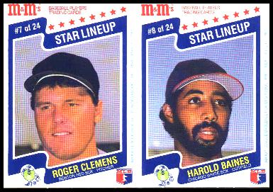 1987 M&m's Star Lineup Steve Sax dodgers Card 21 of 24 