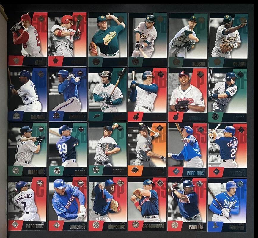 2002 Upper Deck DIAMOND CONNECTION - COMPLETE base SET (#1-90) Baseball cards value