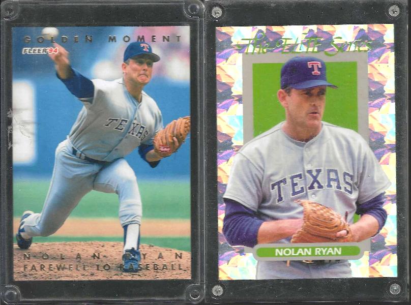 Nolan Ryan  - 1994 Fleer Golden Moment - 3x5 Jumbo - LIMITED EDITION Baseball cards value