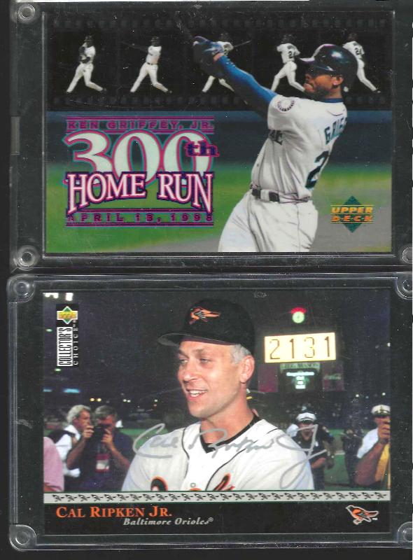 Ken Griffey Jr - 1998 Upper Deck 300th HOMR RUN - Limited Edition 3x5 Jumbo Baseball cards value