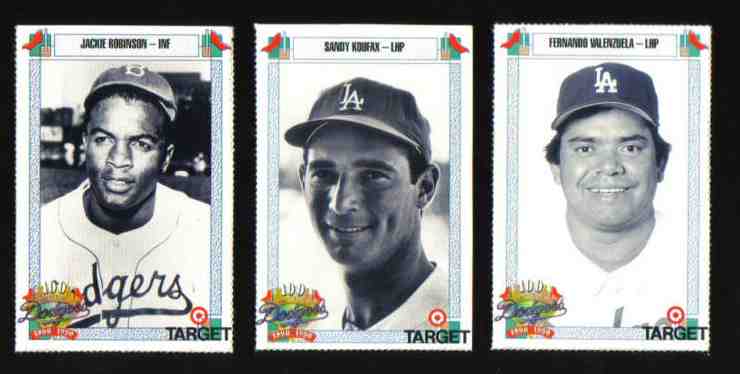 1990 Dodgers Target #71 Tom Brennan - NM-MT