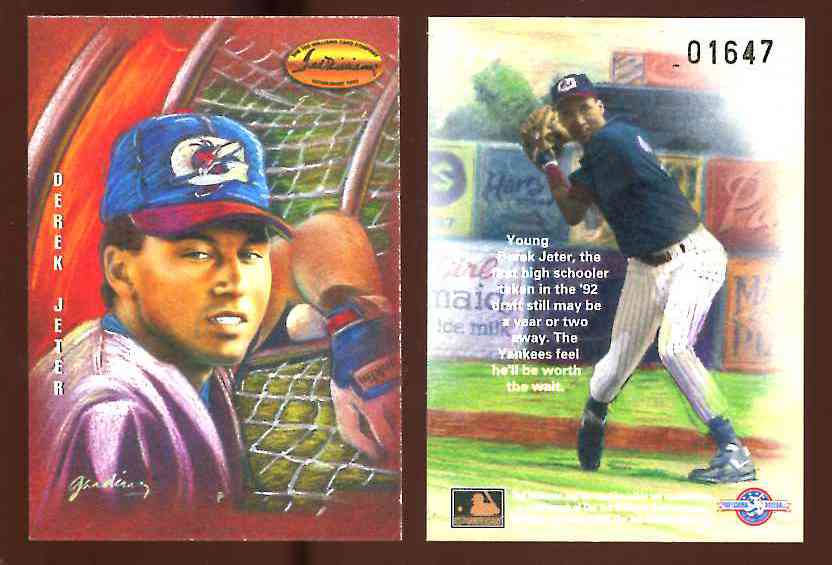 1993 Topps Derek Jeter 1992 Draft Pick #98 Collection : r/baseballcards