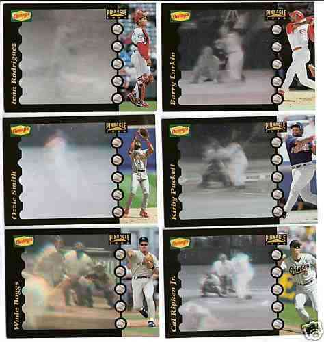 1996 Pinnacle Denny's Hologram Baseball Card #11 Kirby Puckett