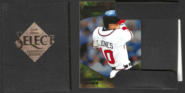 Chipper Jones - 1995 Select CERTIFIED - POTENTIAL UNLIMITED #11 [1 of 903] Baseball cards value