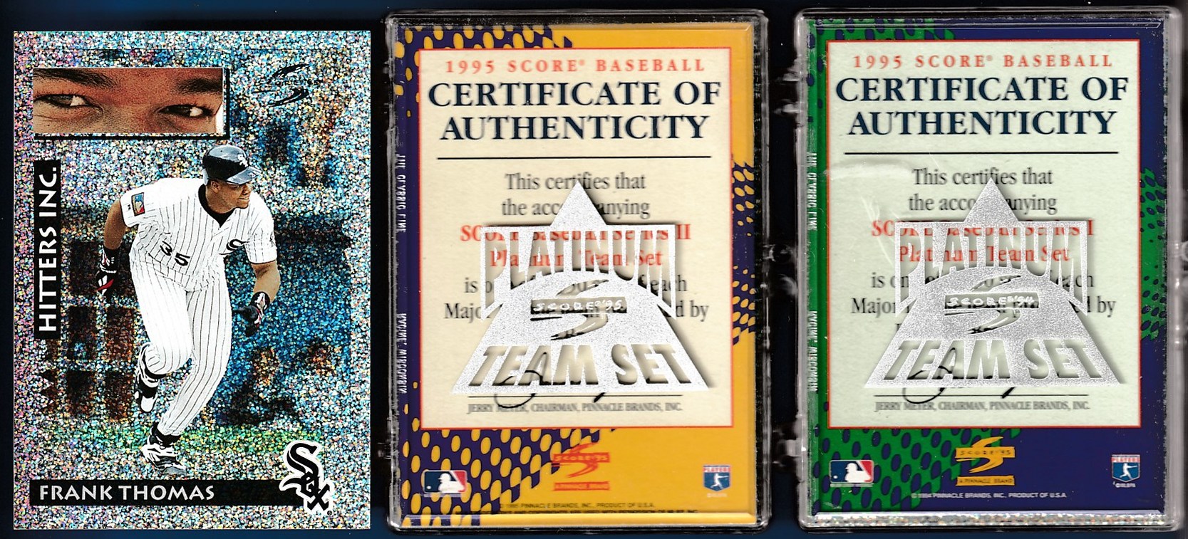  ORIOLES - 1995 Score PLATINUM I & II COMPLETE TEAM Set Baseball cards value