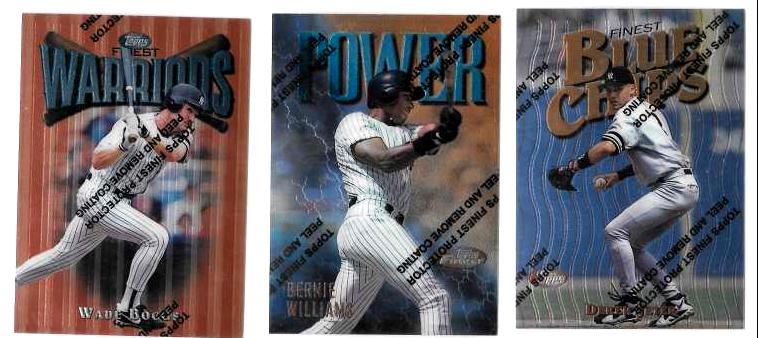  Yankees - LOT of (3) - 1997 Finest S1 bronze TEAM SETS (6 cards per set) Baseball cards value