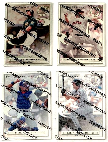 Roger Clemens - 1996 Leaf Preferred #63 Steel - Lot of (25) SOLID METAL Baseball cards value