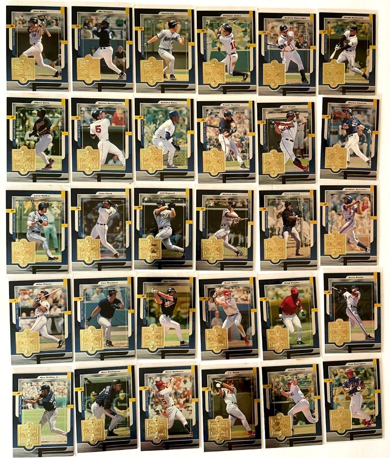 1999 SPx - POWER EXPLOSION - Complete Insert Set (30) Baseball cards value