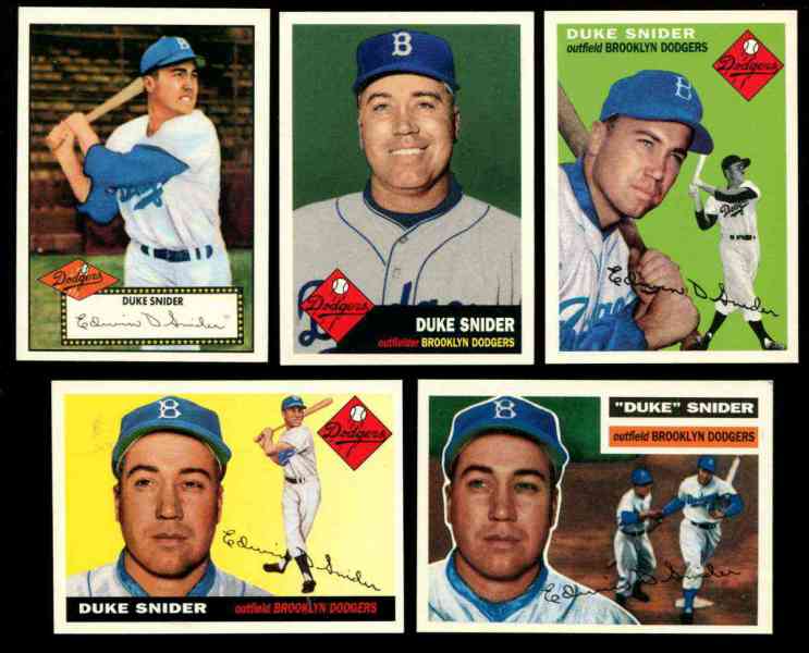 1955 Bowman Gil Hodges card #158 Baseball Card Brooklyn Dodgers ws  champions - Cardboard Memories