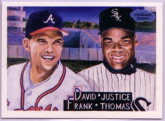 1996 Leaf Signature #7 Frank Thomas - NM-MT - Triple Play Sports Cards
