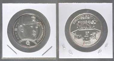 Alex Rodriguez - 1997 Pinnacle Mint COIN #3 SOLID FINE SILVER