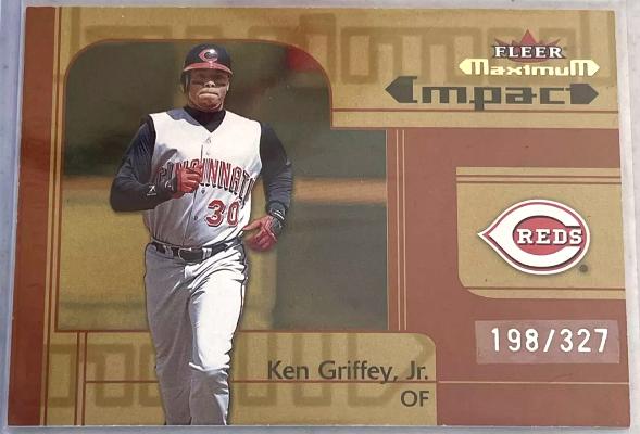 Ken Griffey Jr - 2002 Fleer Maximum #267 TO THE MAX [#/327] (Reds) Baseball cards value