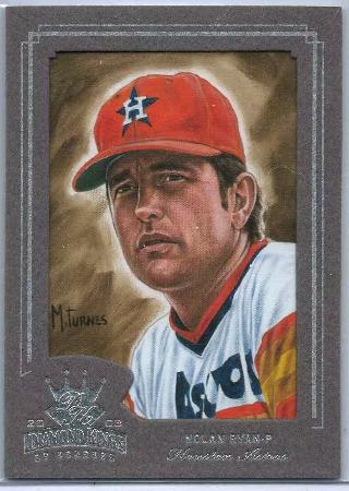 Nolan Ryan - 2003 Donruss Diamond Kings #173 SILVER FOIL [#/400] (Astros)