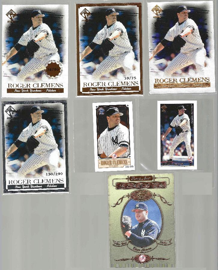 Roger Clemens - 2001 Pacific Private Stock #78 PREMIERE DATE [#/90] Baseball cards value