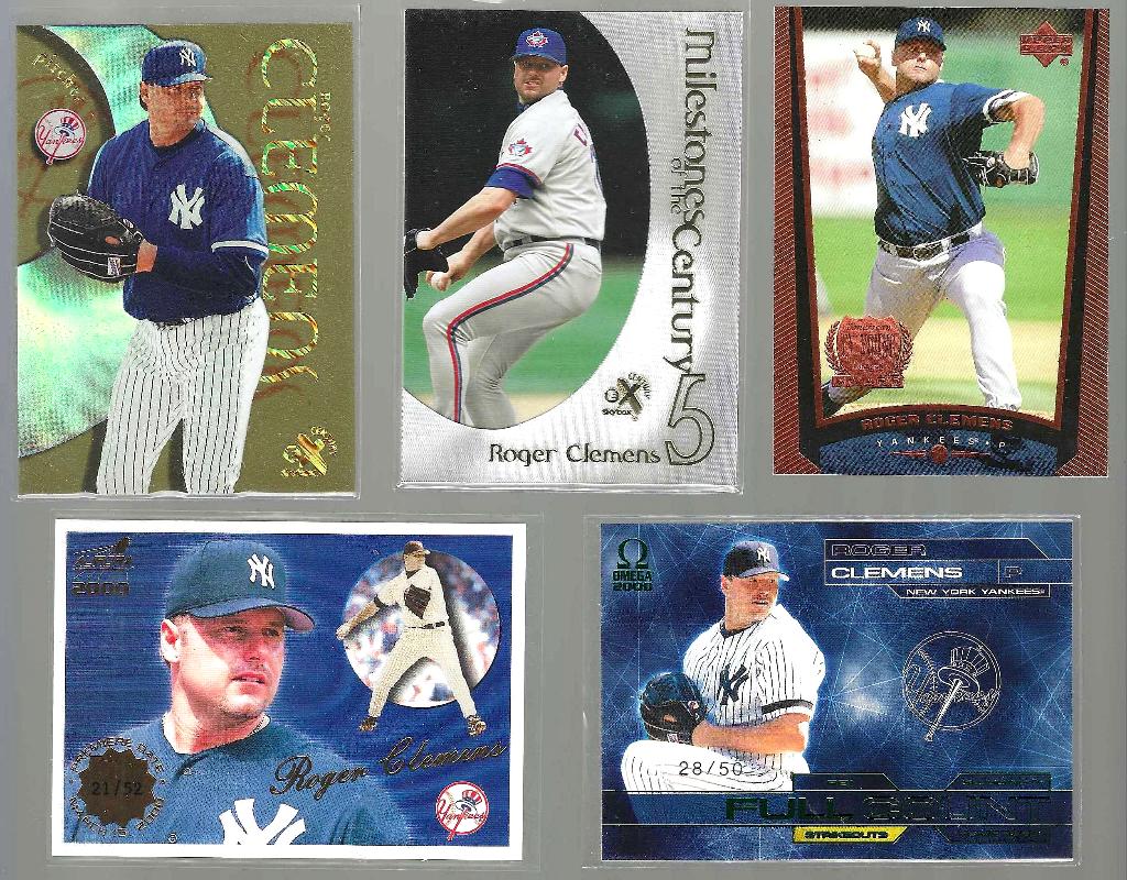 Roger Clemens - 2000 Pacific Aurora #96 PREMIERE DATE [#/52] (Yankees) Baseball cards value