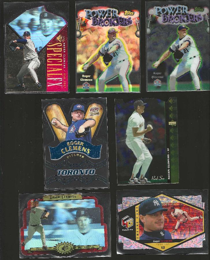 Roger Clemens - 1996 SP Special FX HOLOVIEW #38 RED DIE-CUT (Red Sox) Baseball cards value