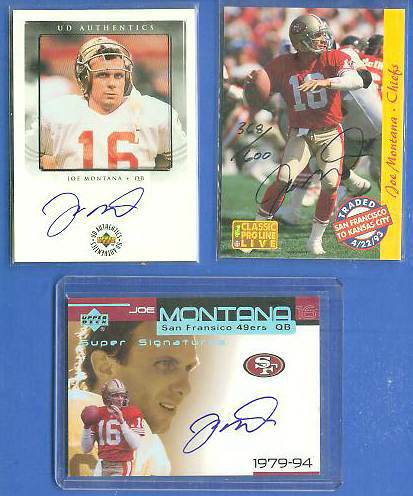 Joe Montana Kansas City Chiefs Autographed 1995 Upper Deck #19 Card - Upper  Deck