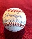 Multi-Signed/AUTOGRAPHED baseball [#8-05b] (17) with (2) HALL-of-FAMERS