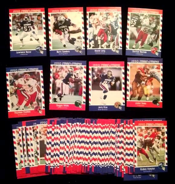 1990 Fleer Stars 'n Stripes Jerry Rice