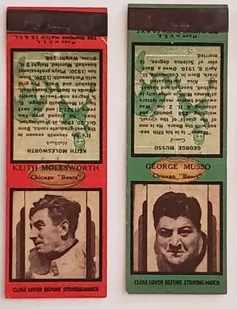 Vintage 1934 Diamond Matchbooks