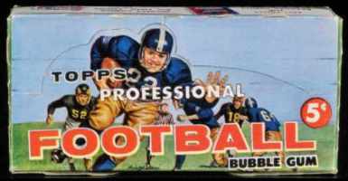 1956 Topps Football Box