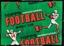 1956 Topps Football 1 cent Pack