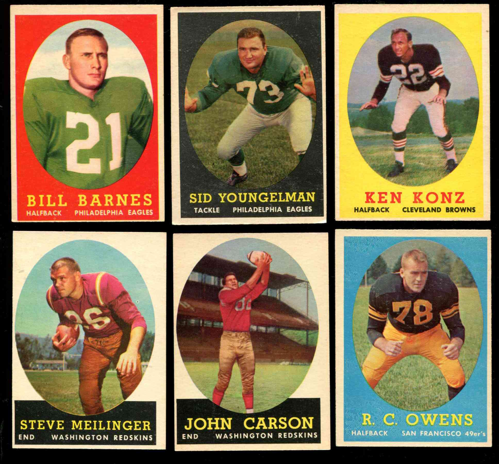 : 1958 Topps # 64 R.C. Owens San Francisco 49ers