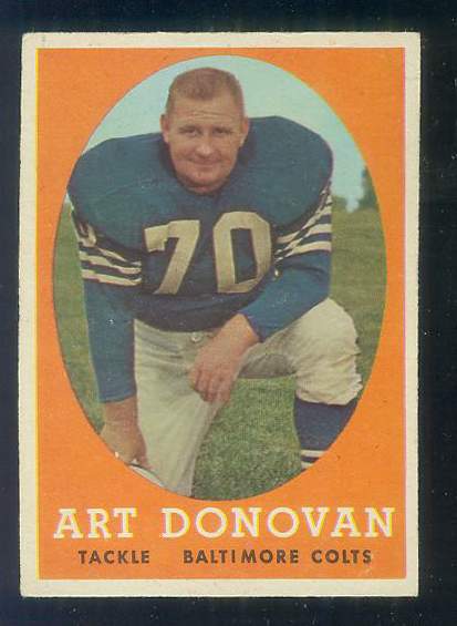 1958 Topps Art Donovan