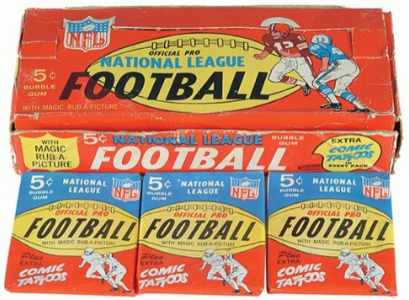 1965 Philadelphia Football Box