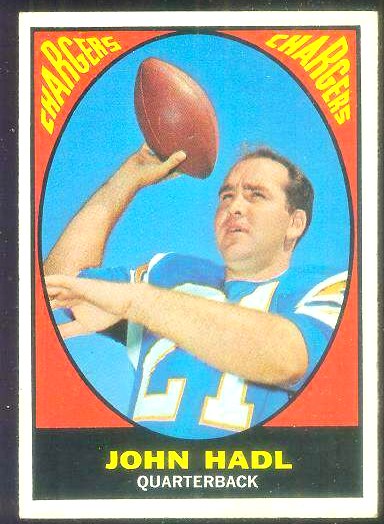 : 1967 Topps # 123 Lance Alworth San Diego Chargers