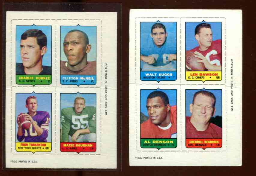 1969 Topps #51 Gale Sayers Chicago Bears Football Card Ex/mt Nm