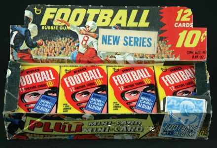 1969 Topps Football Box