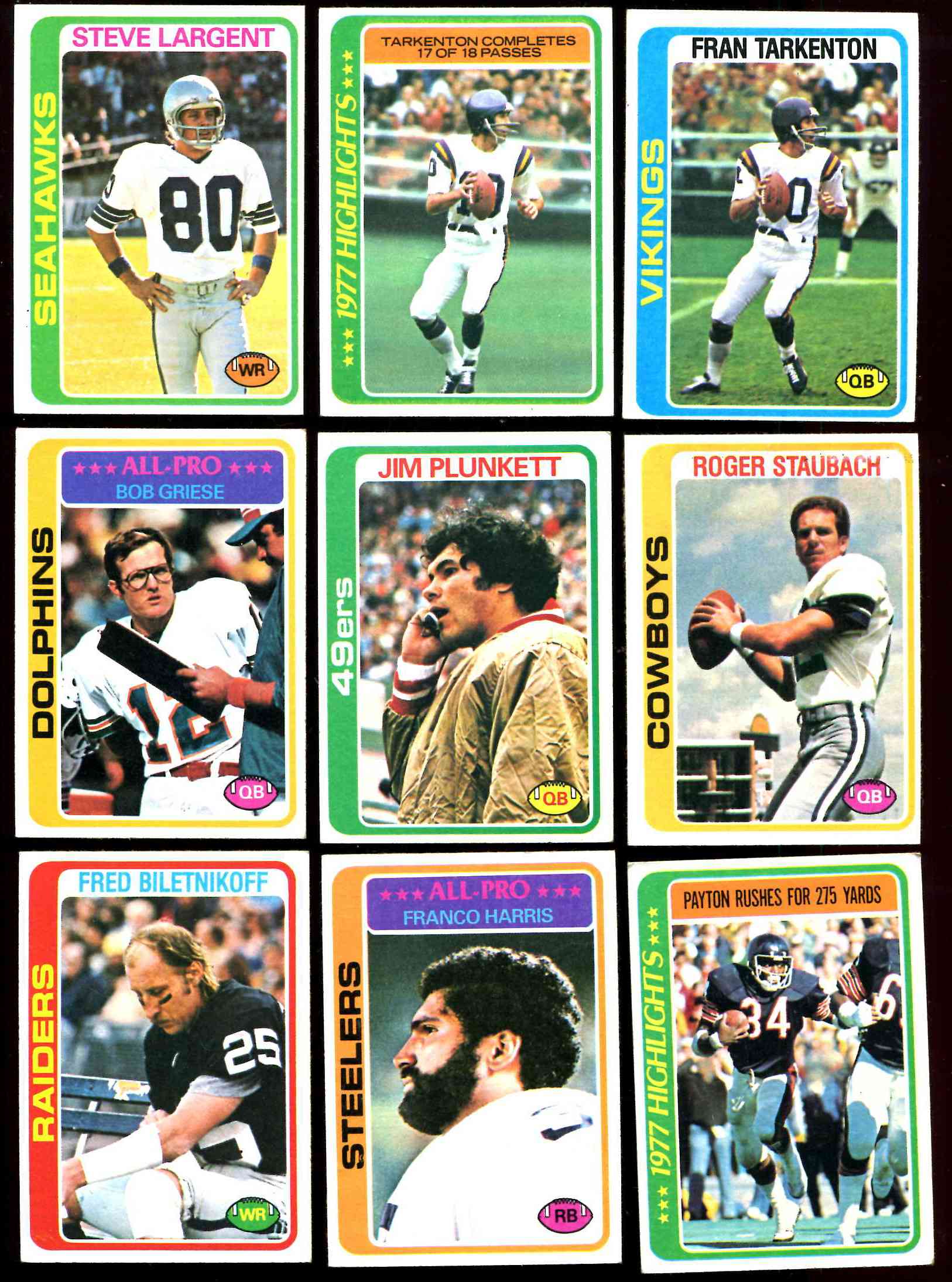 1977 Topps Football Card #432: Bob Johnson