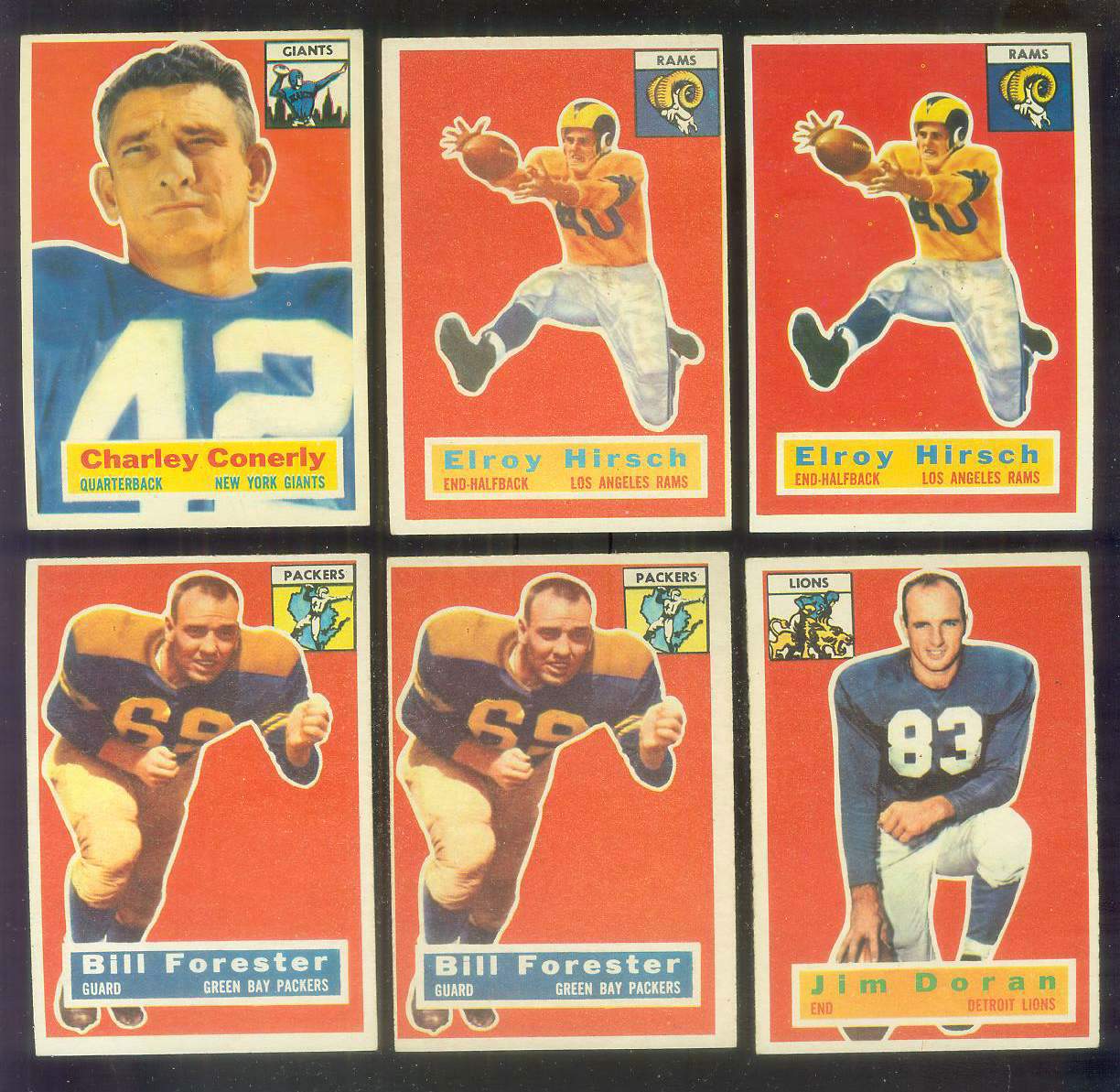 1956 Topps Charley Conerly