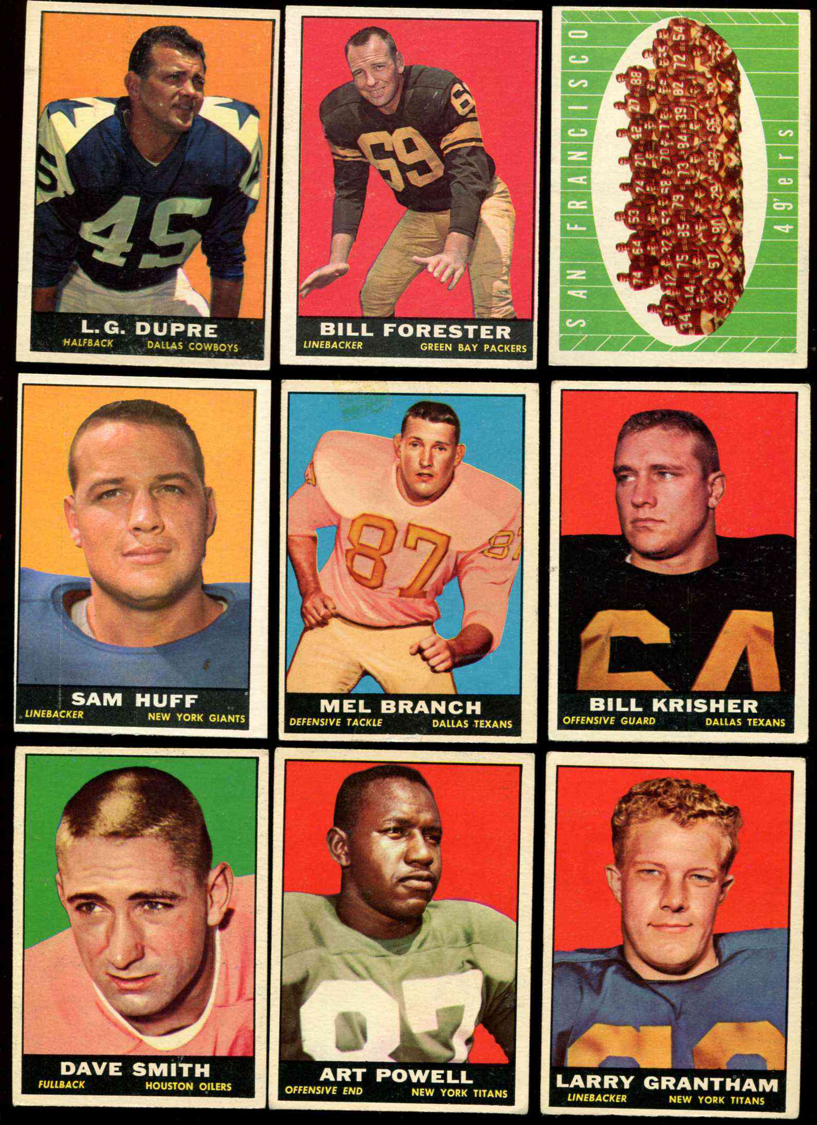 1961 Topps #133 Abner Haynes Dallas Texans Football Card Nm+