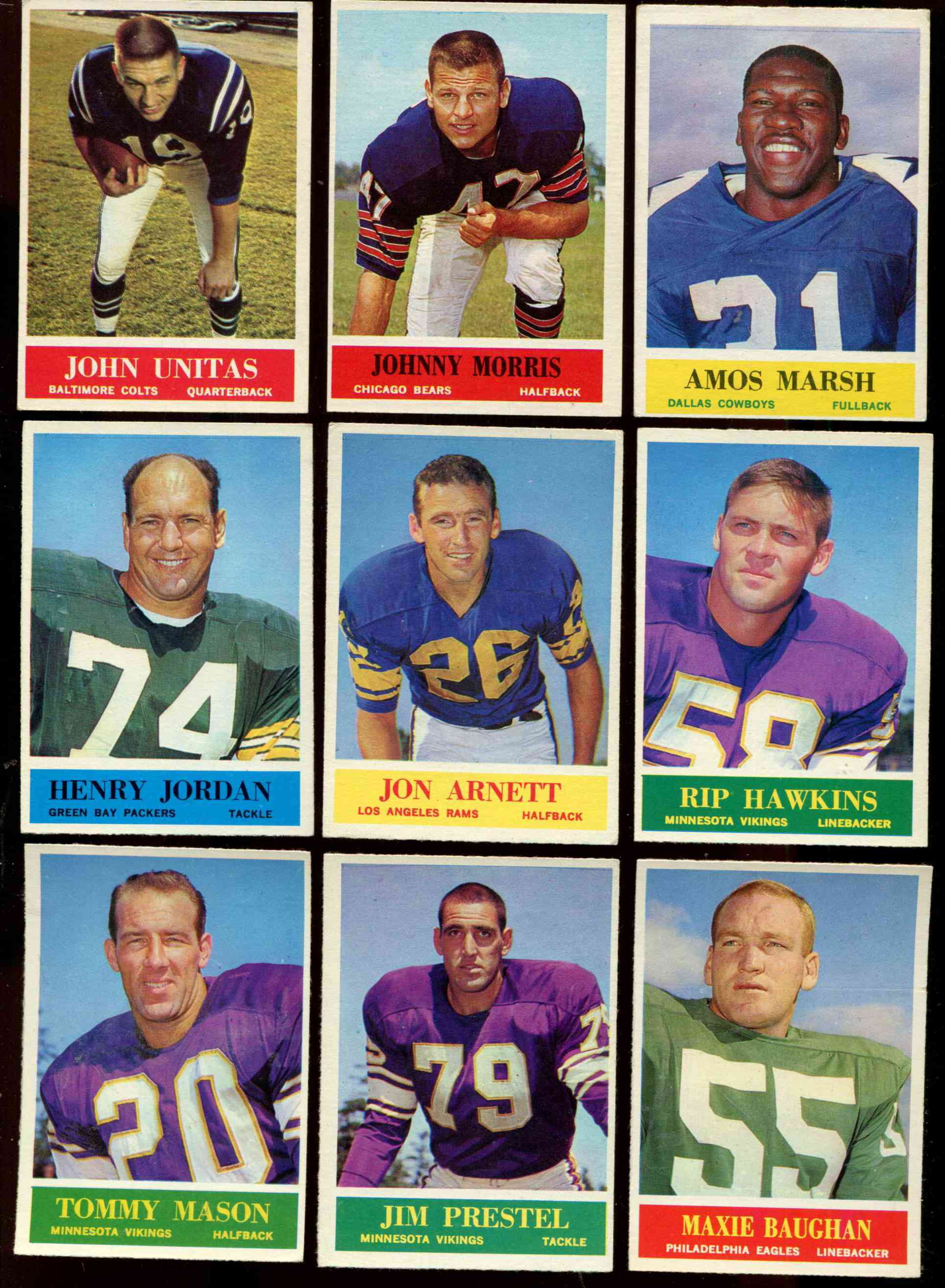 : 1964 Philadelphia # 106 Jim Prestel Minnesota Vikings