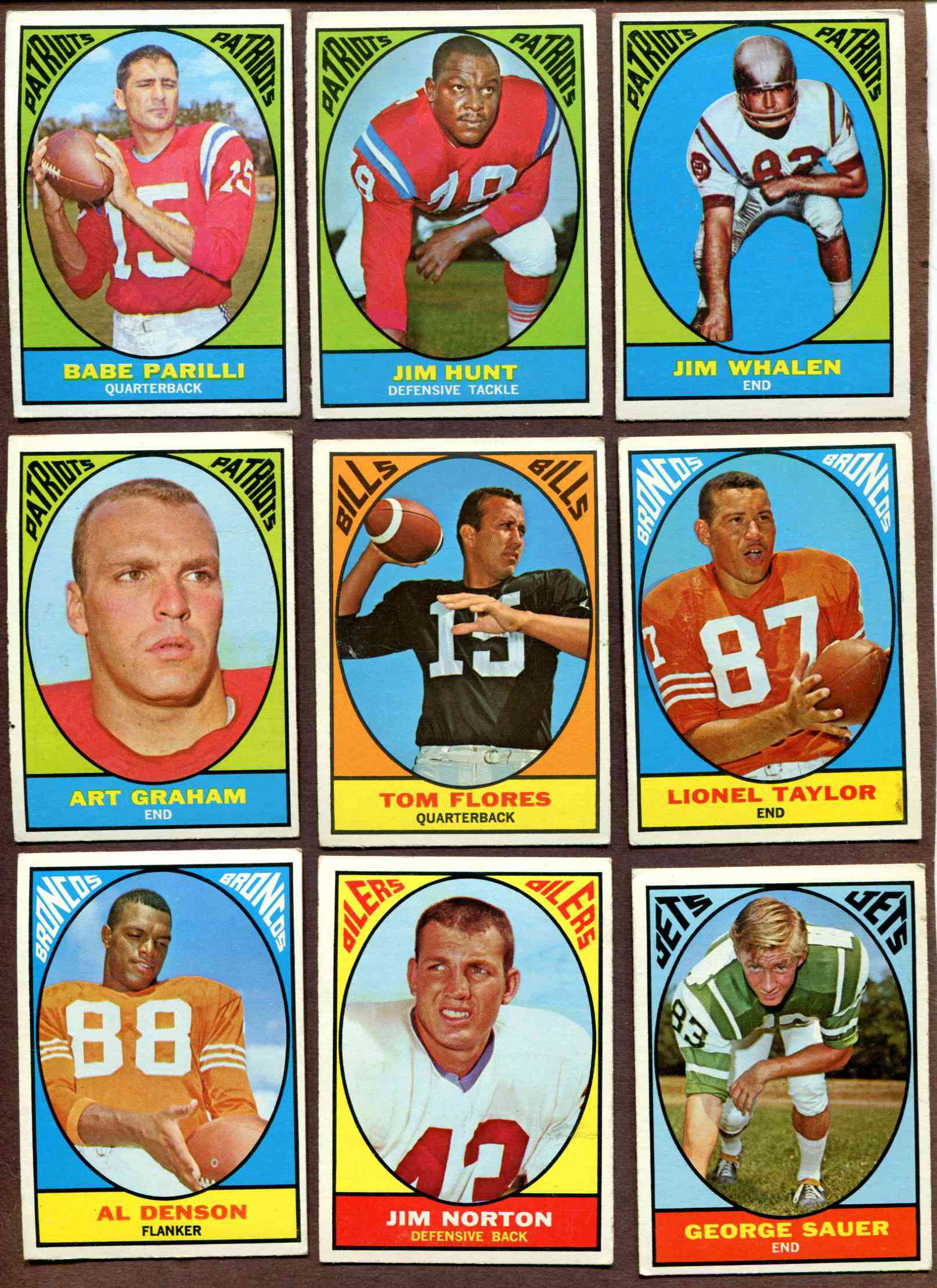 1966 Topps Football Card #101: George Sauer Jr. rookie card