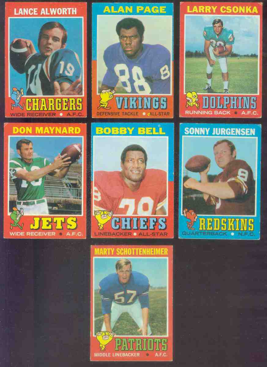 1971 Topps #230 Roman Gabriel - RAMS - EX