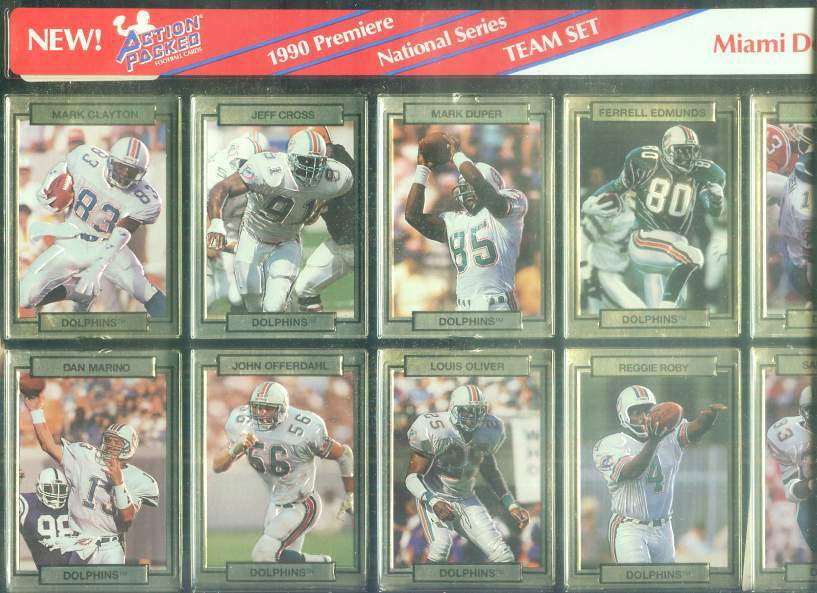 The Oddball Card Collector: 1980 Miami Dolphins Police Set