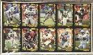 1991 WILD CARD FB - Deion Sanders/Bo Jackson - on UNCUT 10-card PANEL