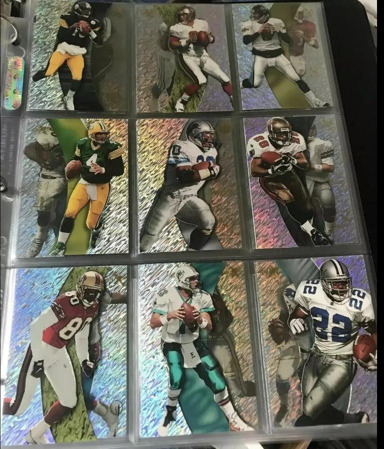 1998 E-X2001 FOOTBALL - Near Complete Set/Lot of (58/60) Baseball cards value