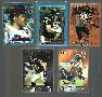 Junior Seau -  Topps FINEST (1994-97) - Lot of (5) different