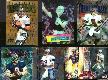 Troy Aikman -  1995-1999 Topps FINEST - Lot of (6) including a RARE GOLD