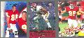 Tony Gonzalez -  1997 ROOKIES - Lot of (9) different w/inserts (Chiefs,HOF)