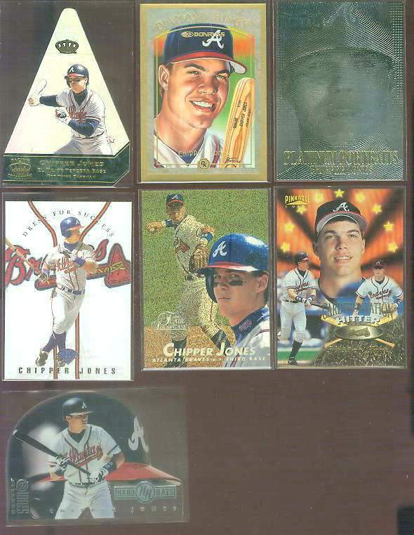 Chipper Jones Cards & Items Baseball Cards Set checklist, prices, values &  information