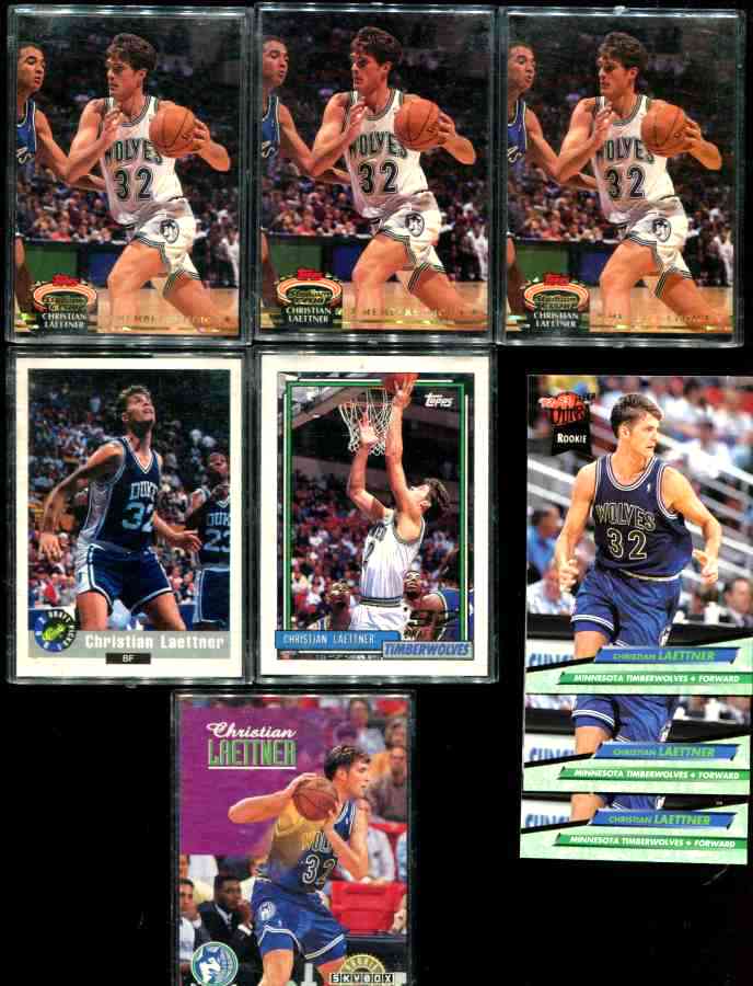 Tom Gugliotta Card 1992-93 Hoops Magic's All-Rookies #5 Washington Bullets