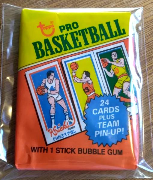 1980-81 Topps BASKETBALL - Wax Pack (24 cards) Baseball cards value