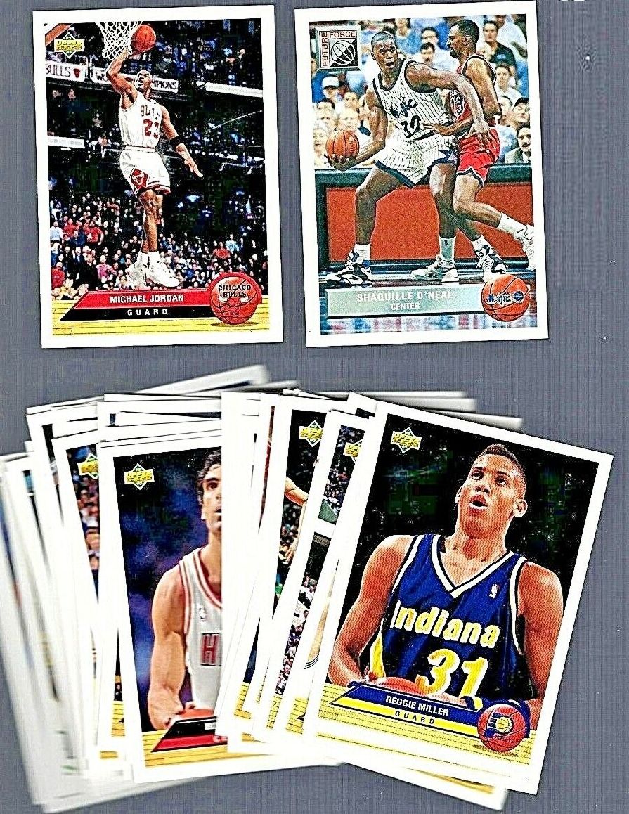 1992-93 Upper Deck McDONALDS Basketball - COMPLETE SET (50 cards) Baseball cards value