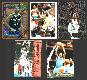 Kevin Garnett -  1995-96 ROOKIES - Lot of (5) different