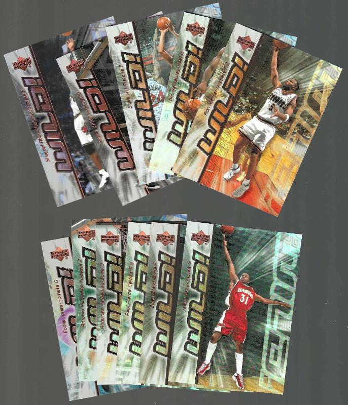  1999-00 Upper Deck WILD!  - Lot of (11) with Stars !!! Basketball cards value